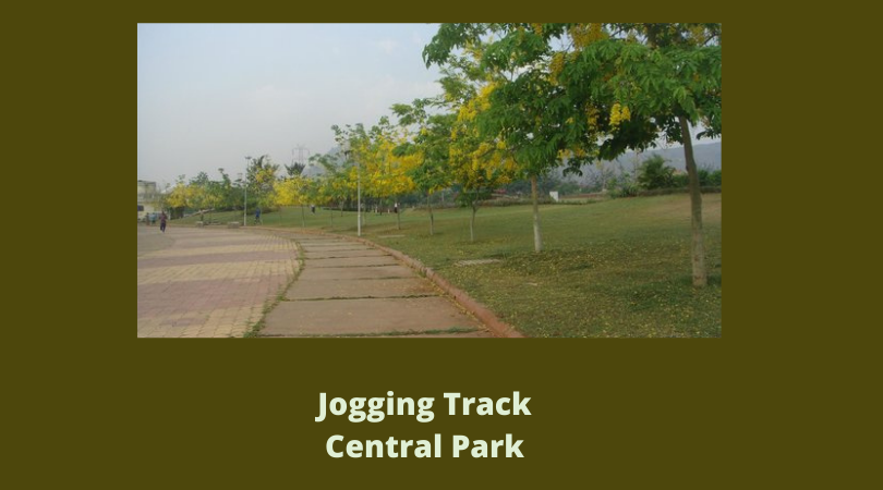 Jogging track in Kharghar 