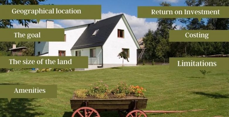 Where should you put your money if you have a choice between a farm and a plot?
