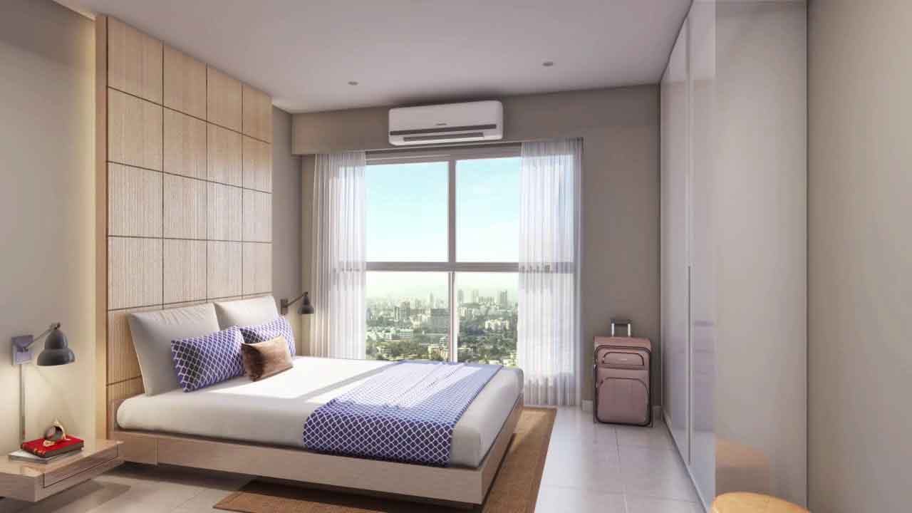 bedroom in Birla Vanya Phase I