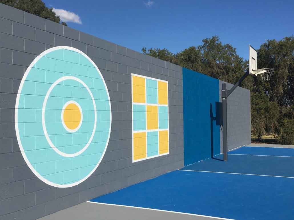 multipurpose court in Olympus