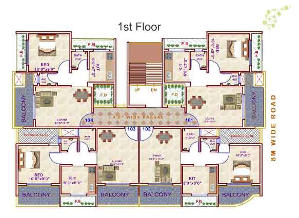 1St Floor Plan