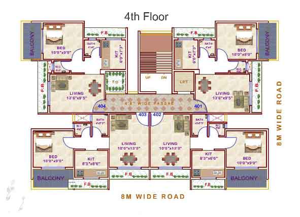 7th Floor Plan