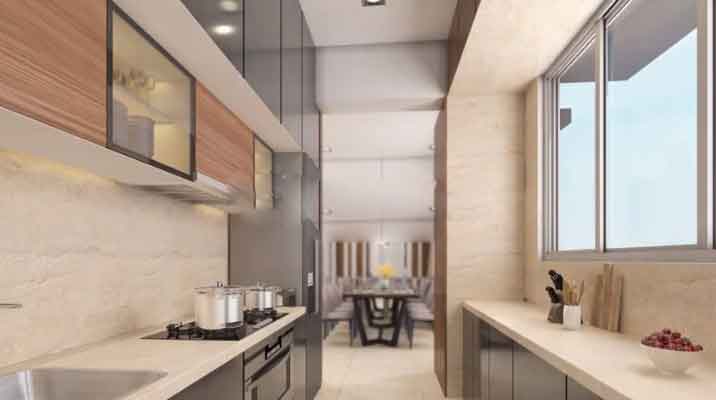 Kitchen in TW Gardens