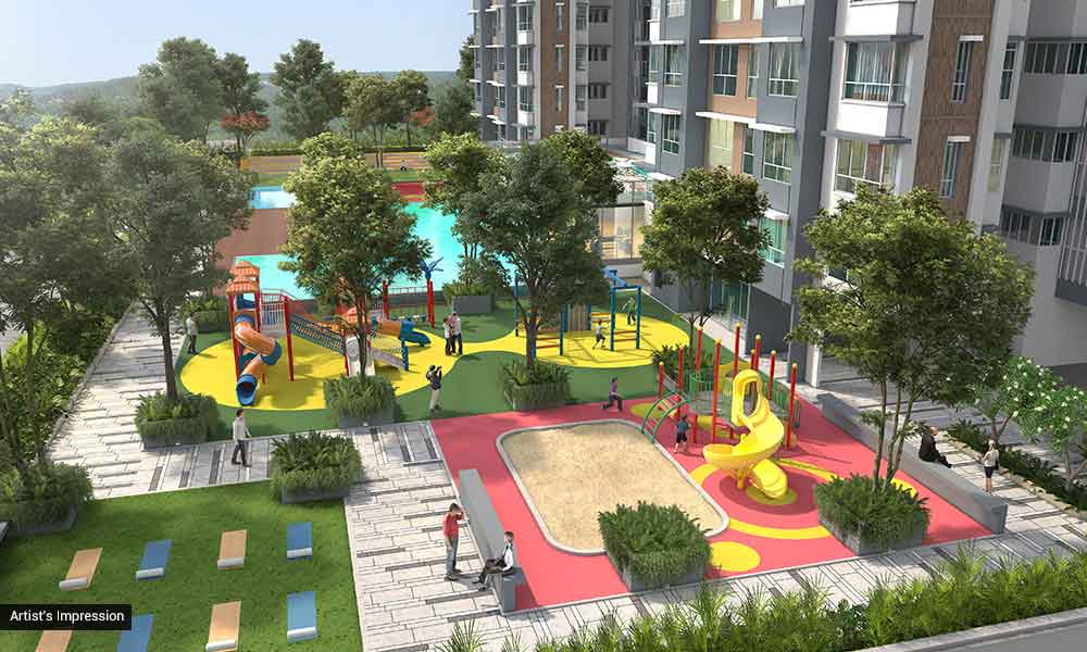 Podium in TW Gardens